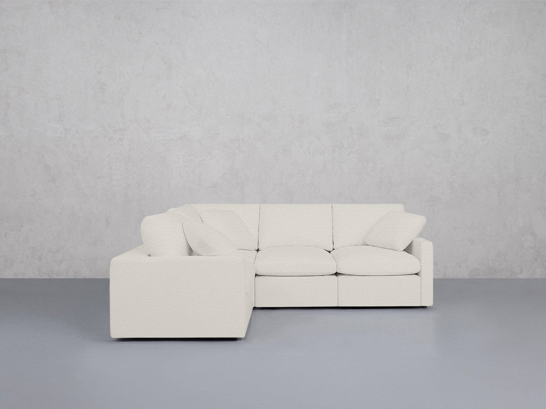 4-Seat Modular Corner Sectional (Thin Arms) - 7th Avenue
