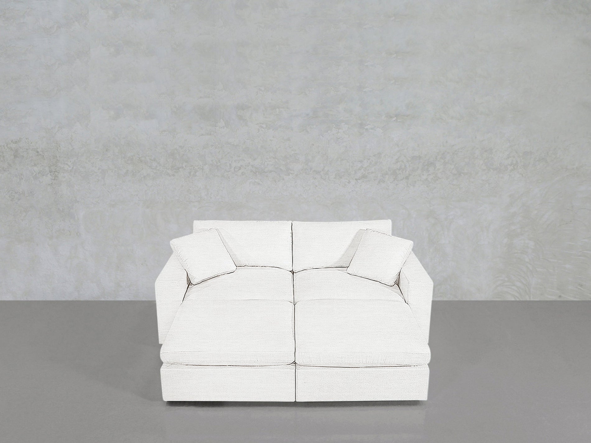 4 - Seat Modular Daybed - 7th Avenue