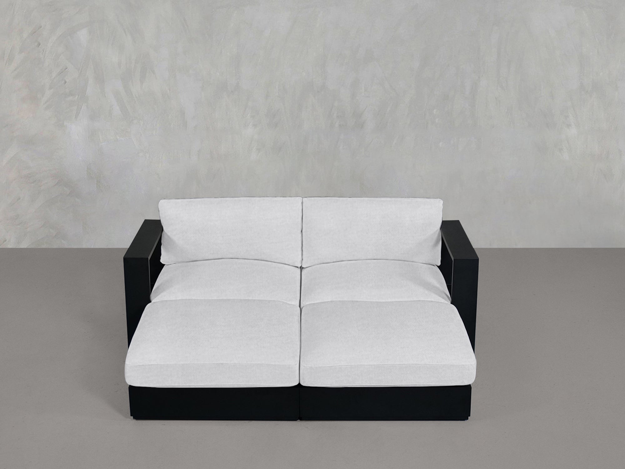 4 - Seat Modular Daybed Aluminum Outdoor - 7th Avenue