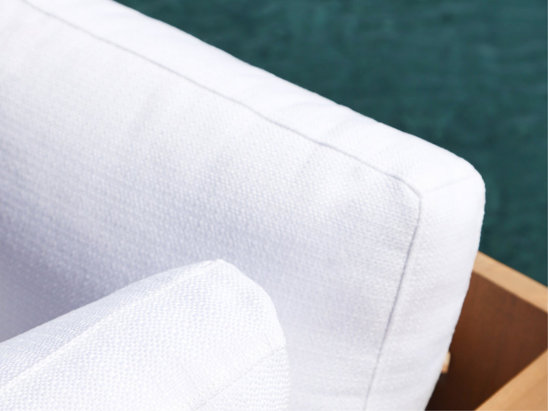 4-Seat Modular Daybed Teak Outdoor - 7th Avenue