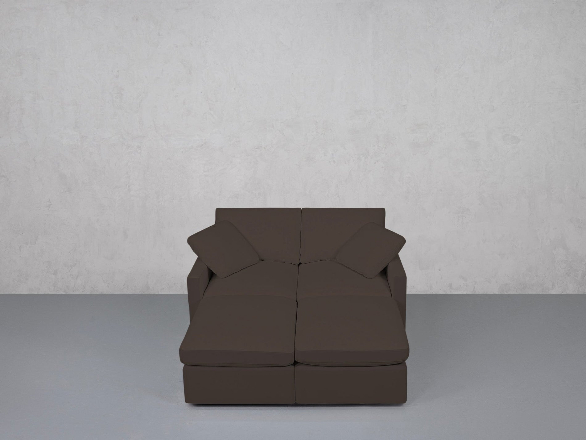 4-Seat Modular Daybed (Thin Arms) - 7th Avenue