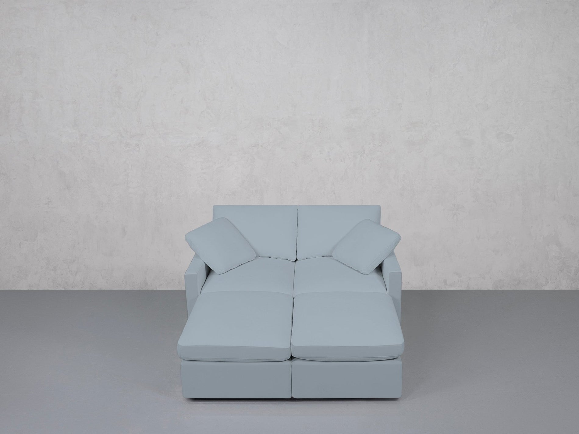 4-Seat Modular Daybed (Thin Arms) - 7th Avenue