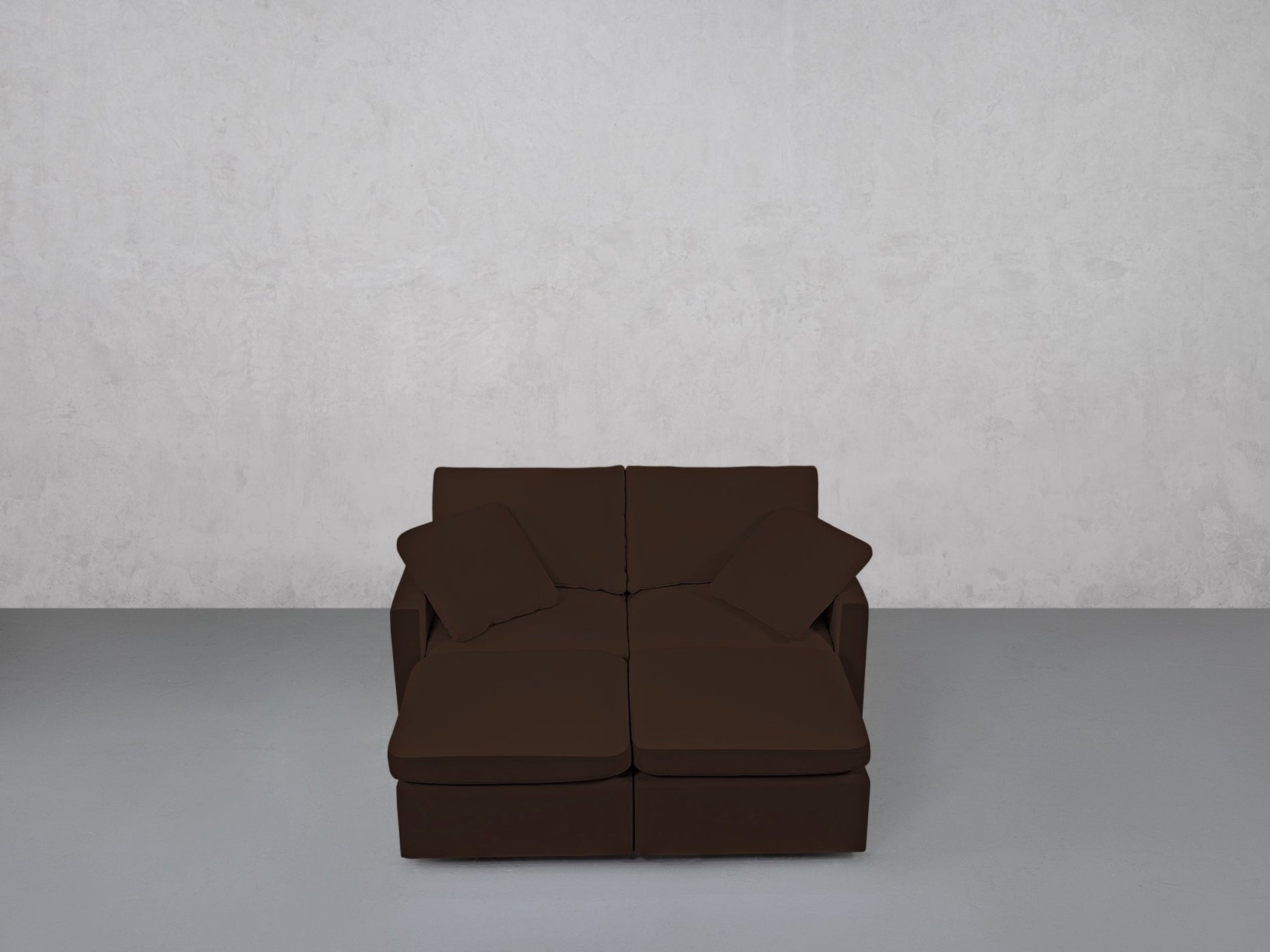 4-Seat Modular Daybed (Thin Arms) - 7th Avenue