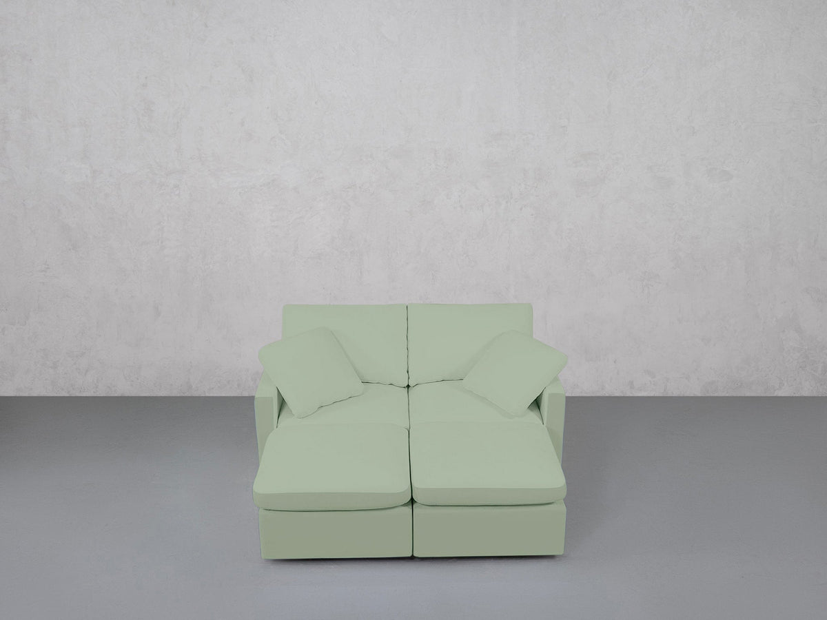 4-Seat Modular Daybed (Thin Arms) - 7th Avenue