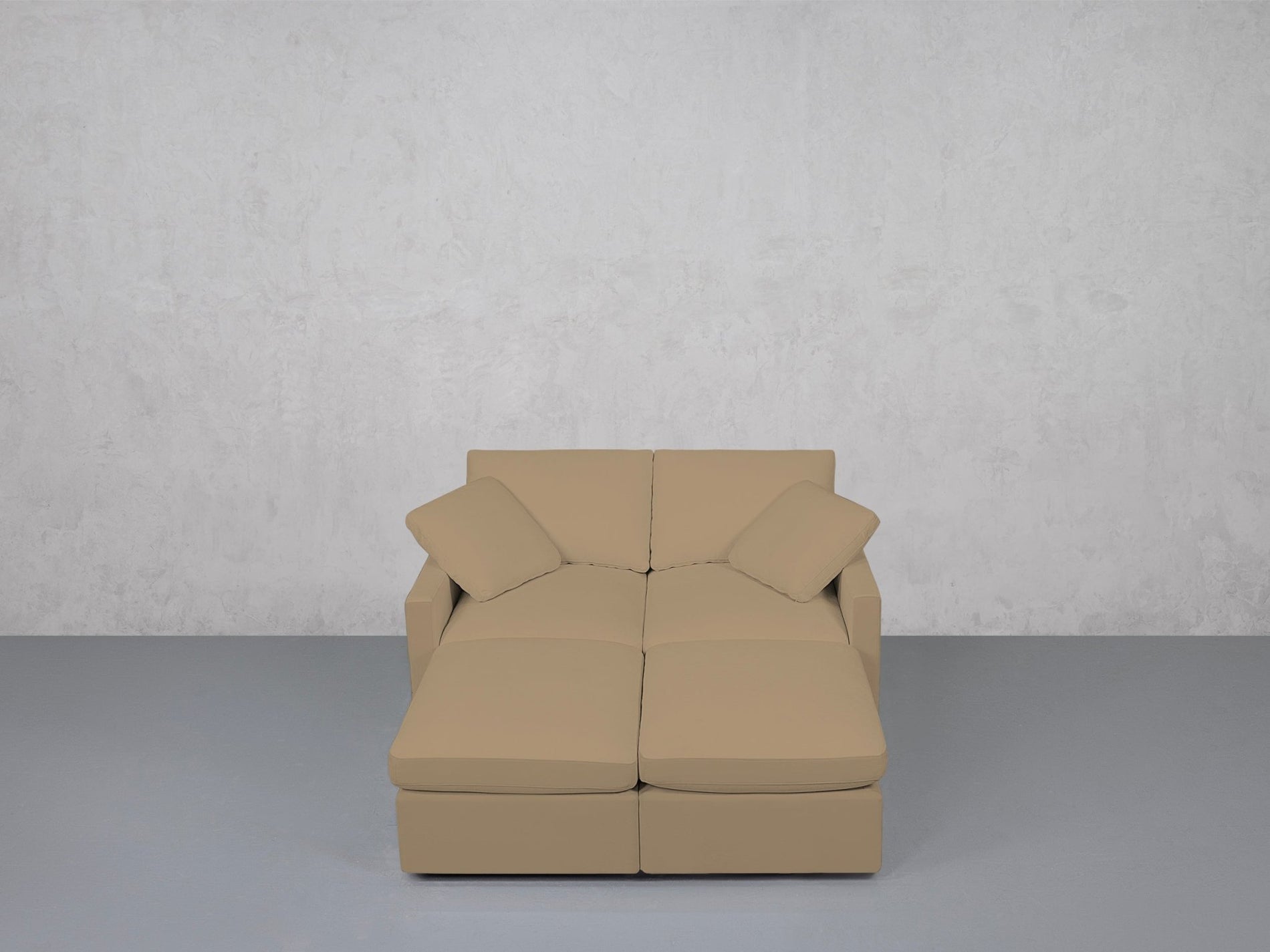 4-Seat Modular Daybed (Thin Arms) - 7th Avenue