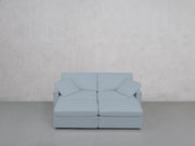 4-Seat Modular Daybed (Thin Arms) - 7th Avenue