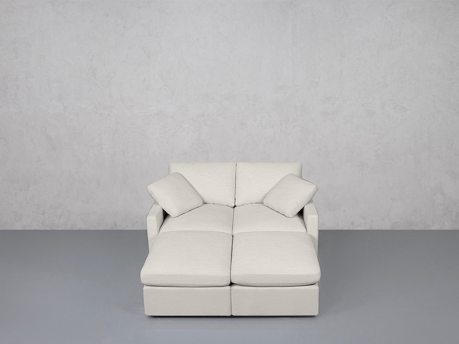 4-Seat Modular Daybed (Thin Arms) - 7th Avenue