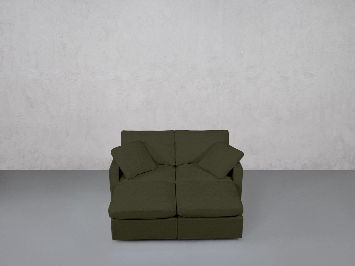 4-Seat Modular Daybed (Thin Arms) - 7th Avenue
