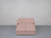 4-Seat Modular Daybed (Thin Arms) - 7th Avenue