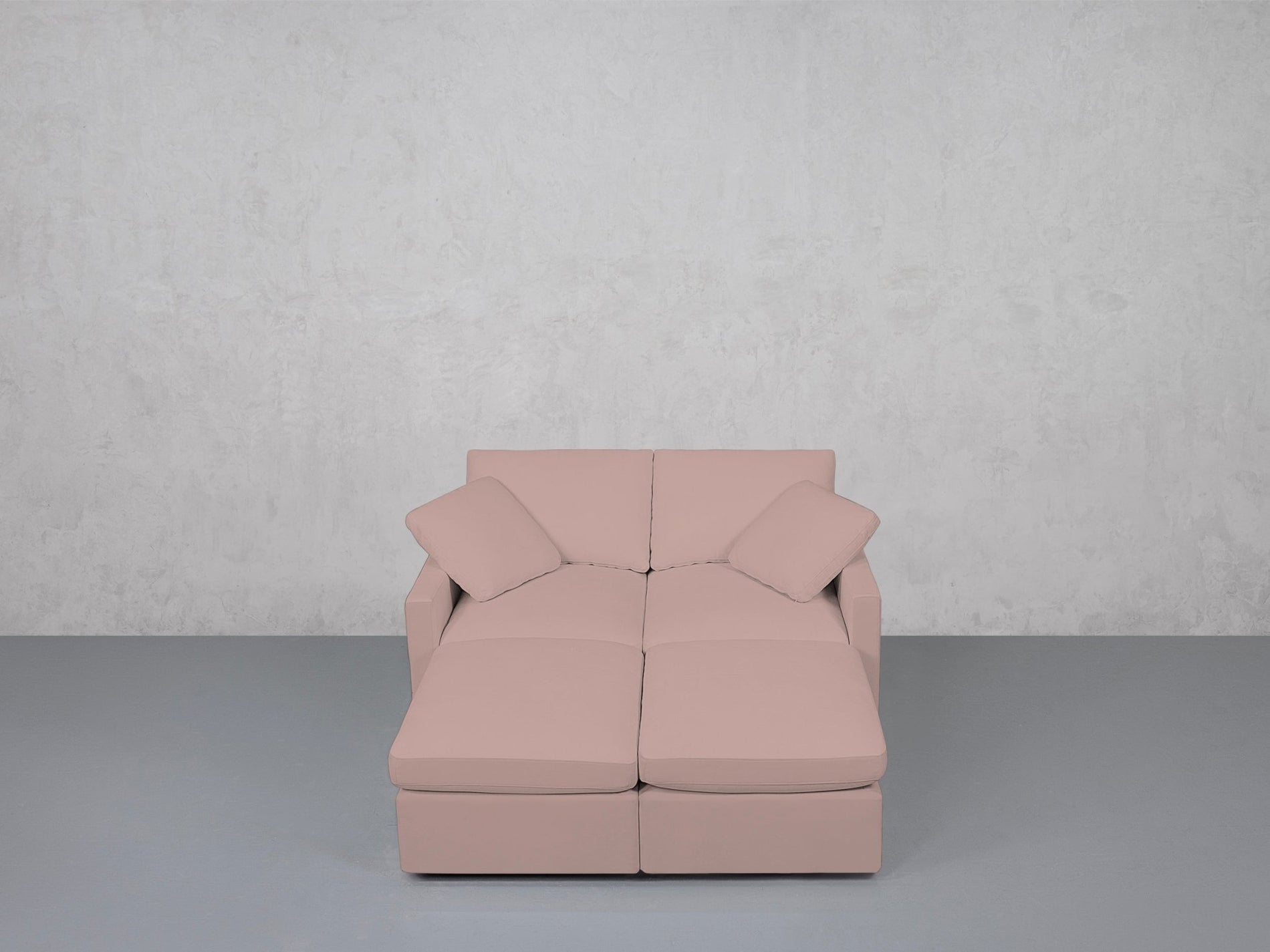 4-Seat Modular Daybed (Thin Arms) - 7th Avenue