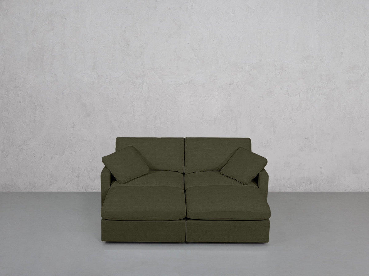 4-Seat Modular Daybed (Thin Arms) - 7th Avenue