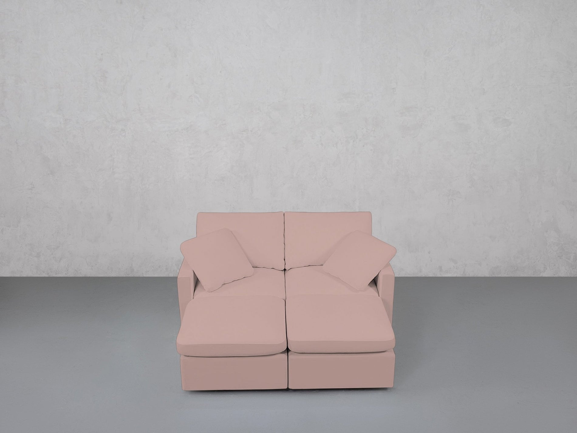4-Seat Modular Daybed (Thin Arms) - 7th Avenue