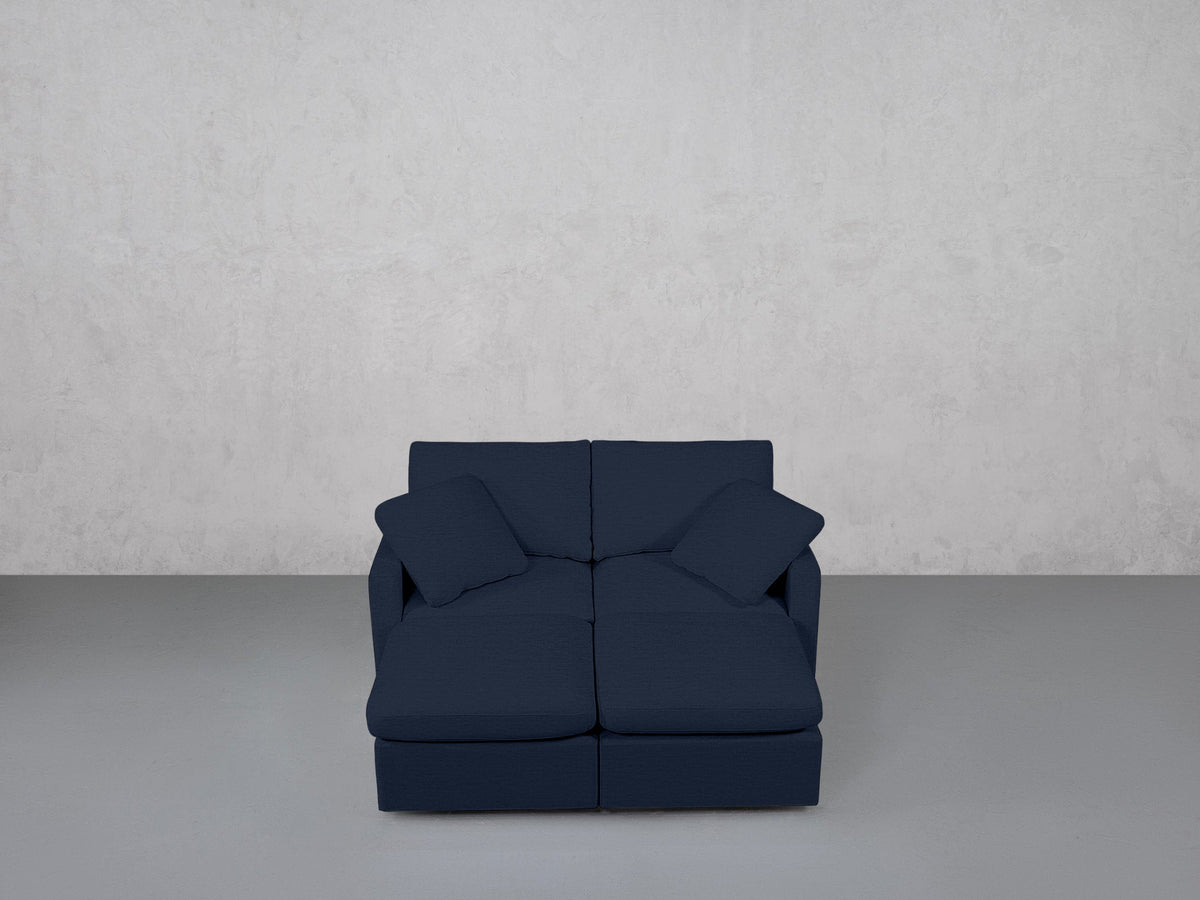 4-Seat Modular Daybed (Thin Arms) - 7th Avenue