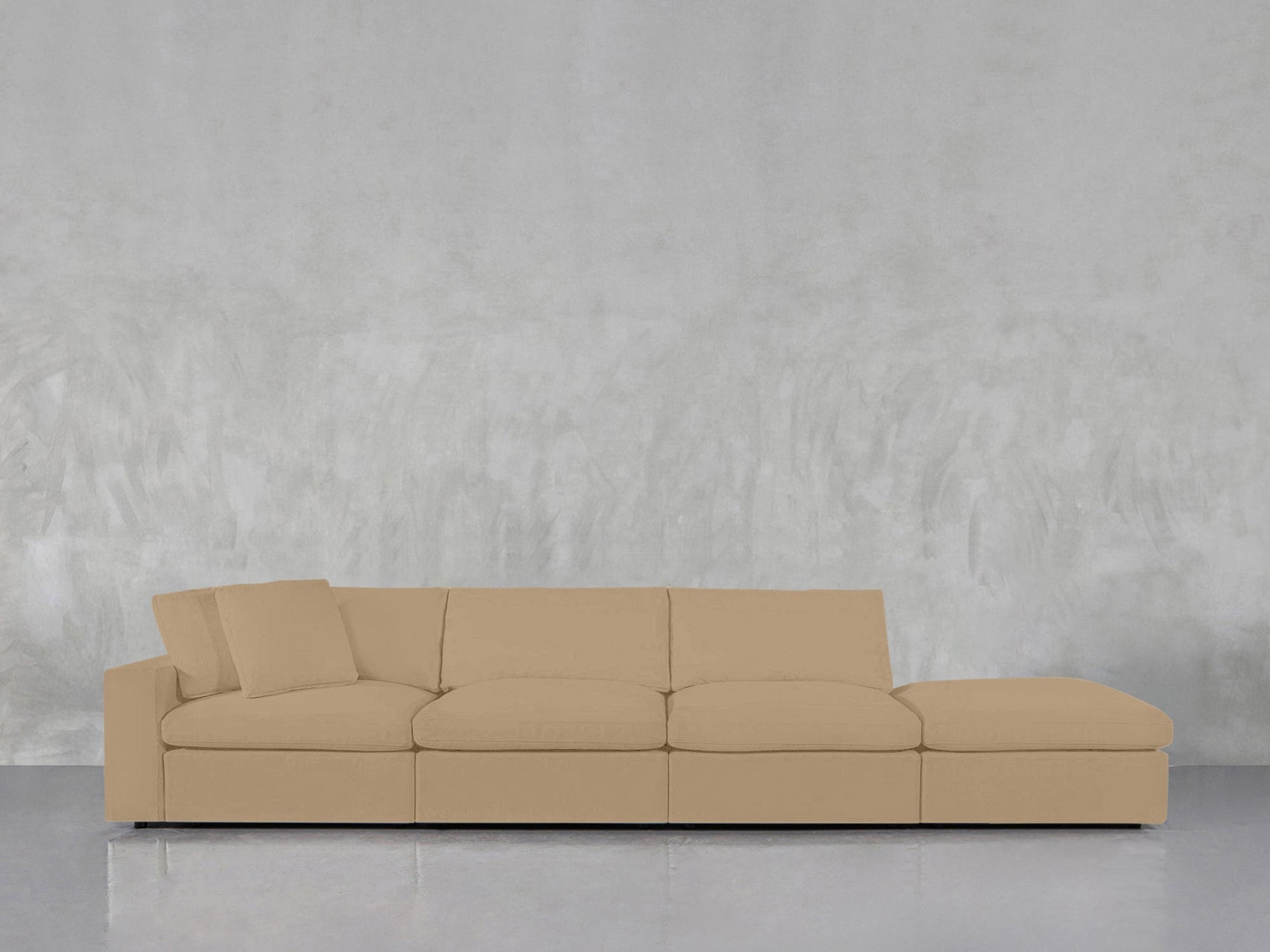 4 - Seat Modular Lounger Sofa - 7th Avenue