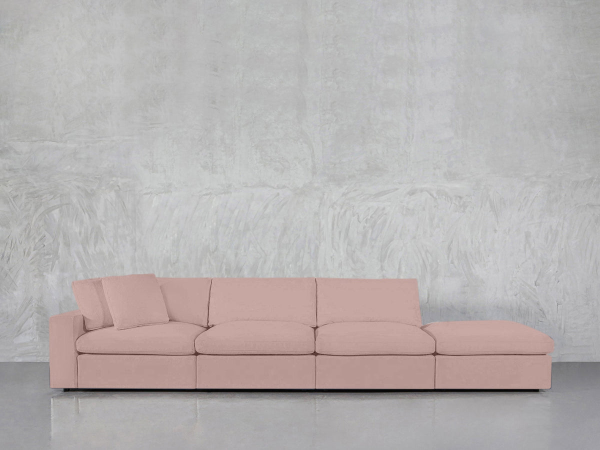 4 - Seat Modular Lounger Sofa - 7th Avenue