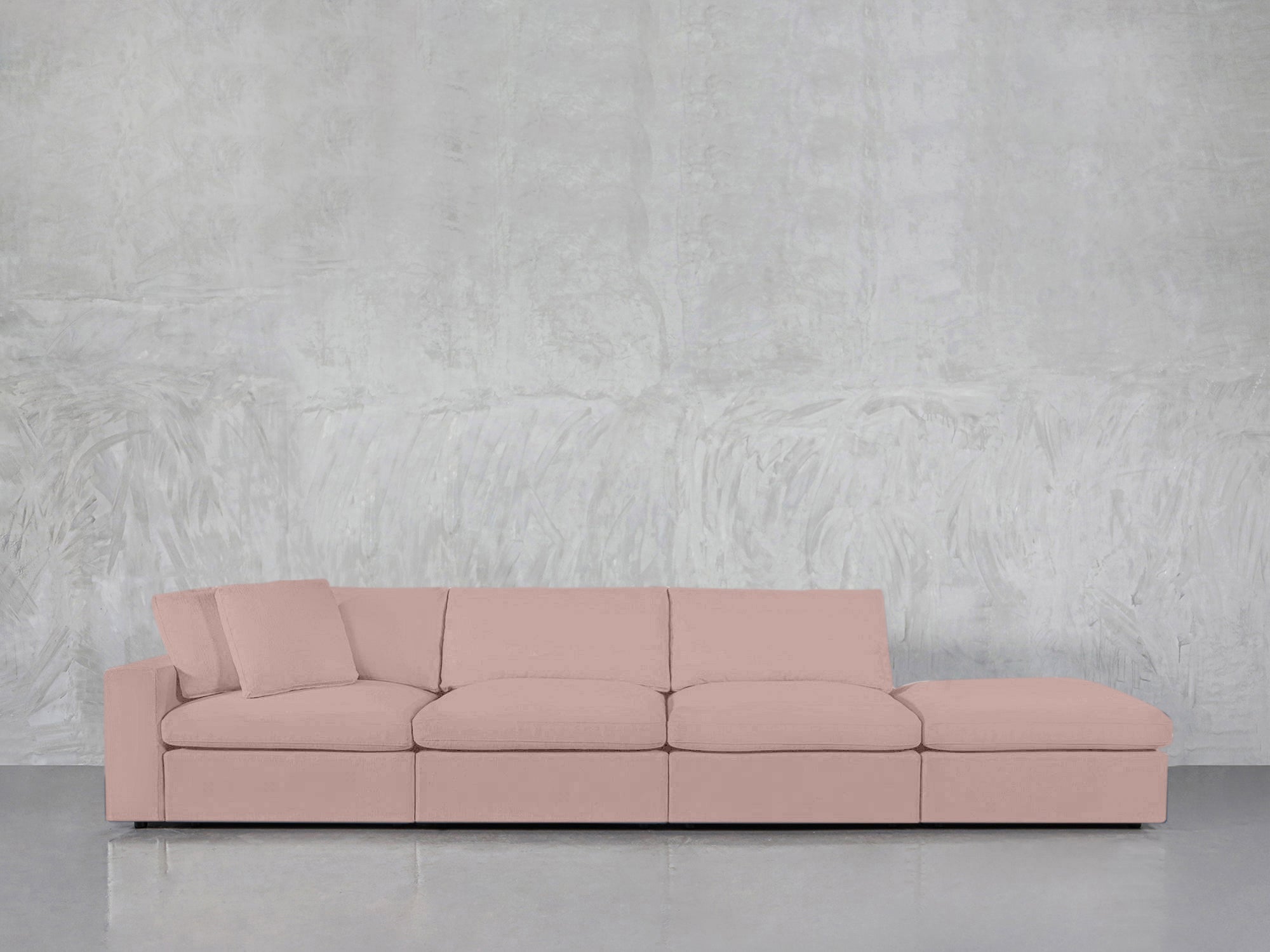 4 - Seat Modular Lounger Sofa - 7th Avenue