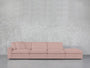 4 - Seat Modular Lounger Sofa - 7th Avenue
