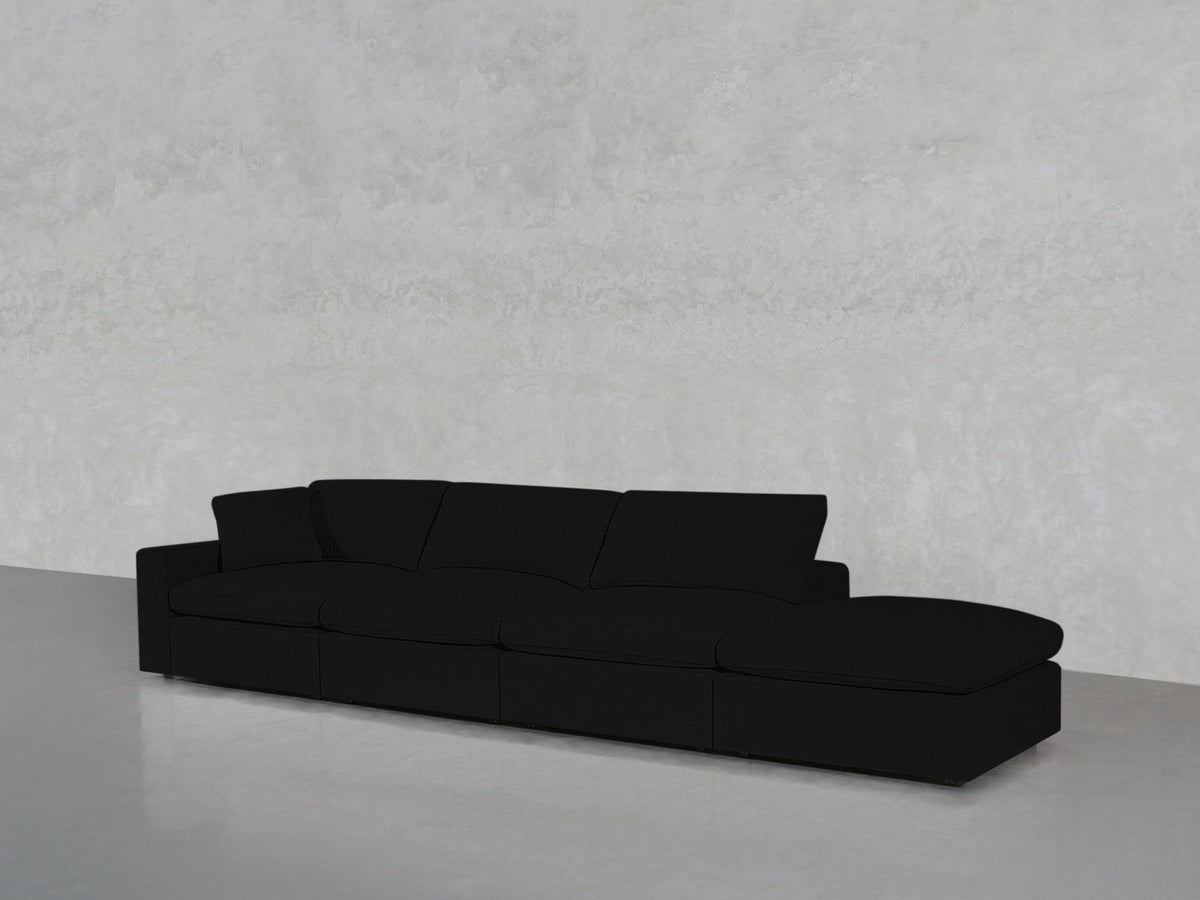 4 - Seat Modular Lounger Sofa - 7th Avenue