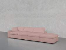 4 - Seat Modular Lounger Sofa - 7th Avenue