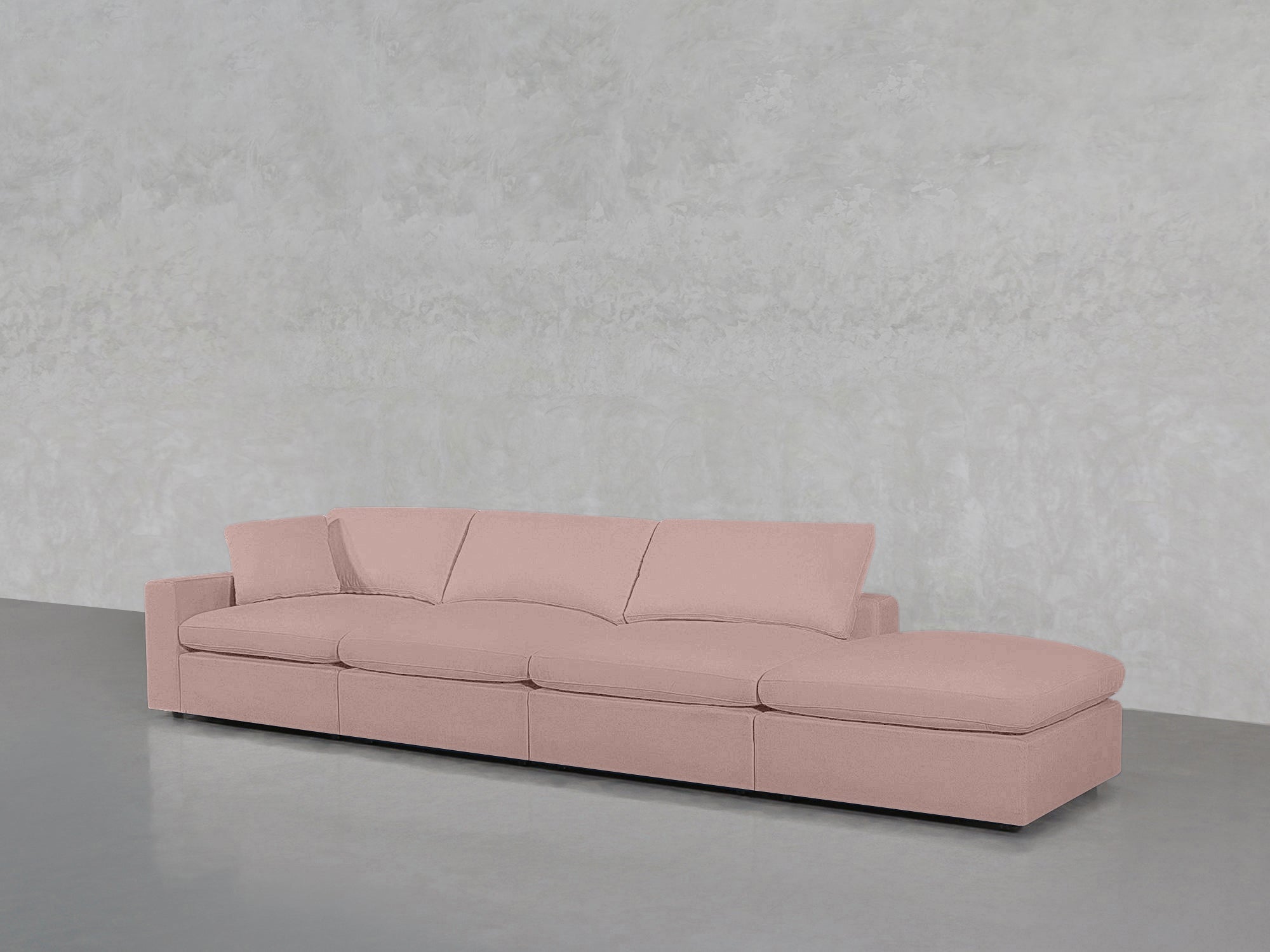4 - Seat Modular Lounger Sofa - 7th Avenue
