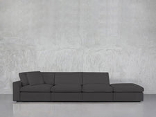 4 - Seat Modular Lounger Sofa - 7th Avenue