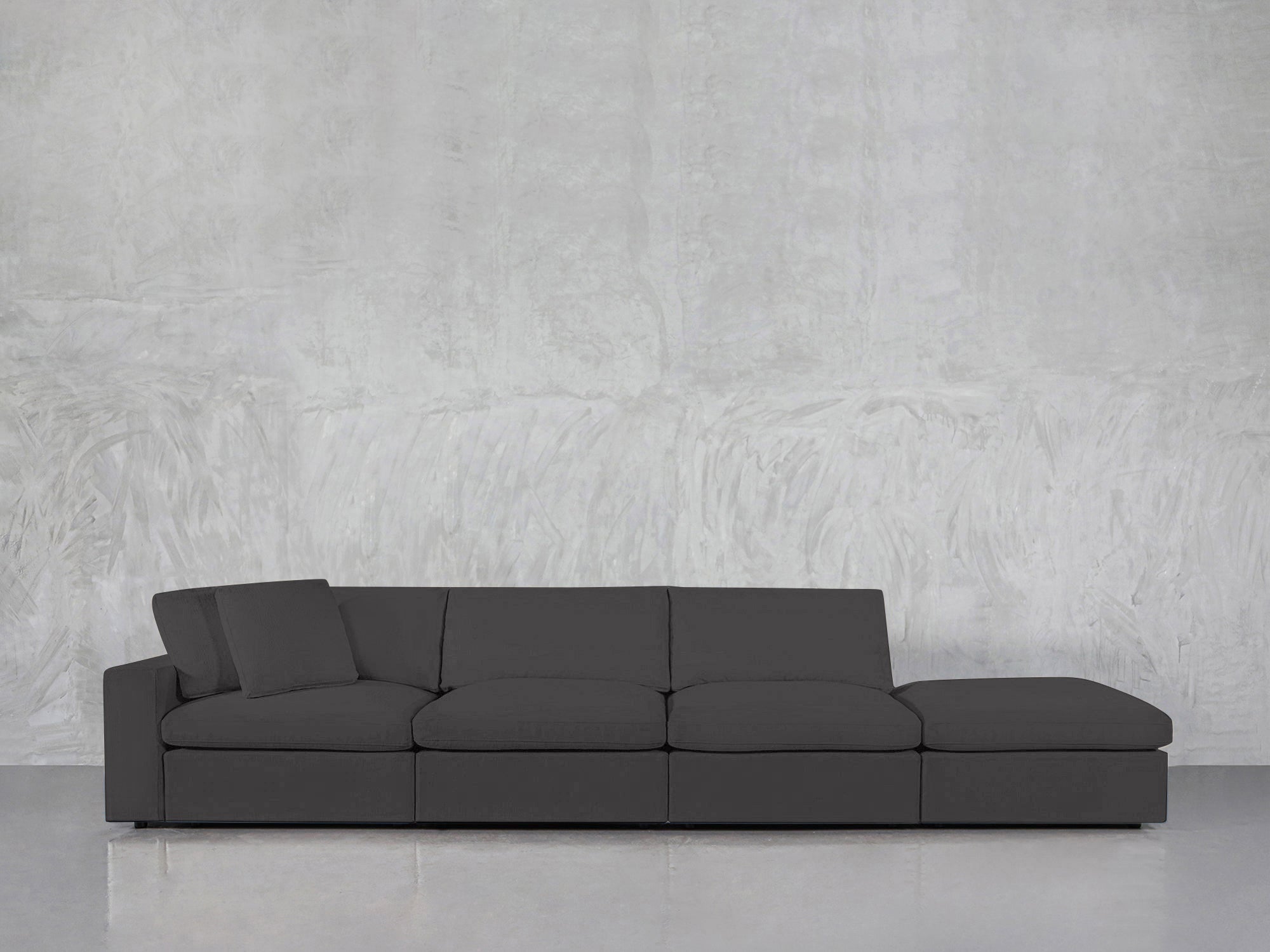 4 - Seat Modular Lounger Sofa - 7th Avenue
