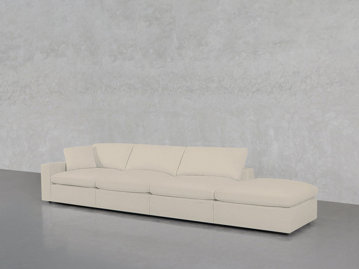4 - Seat Modular Lounger Sofa - 7th Avenue