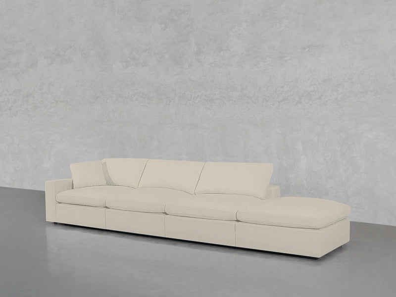 4 - Seat Modular Lounger Sofa - 7th Avenue