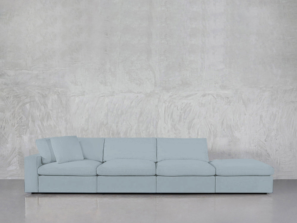 4 - Seat Modular Lounger Sofa - 7th Avenue