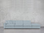 4 - Seat Modular Lounger Sofa - 7th Avenue