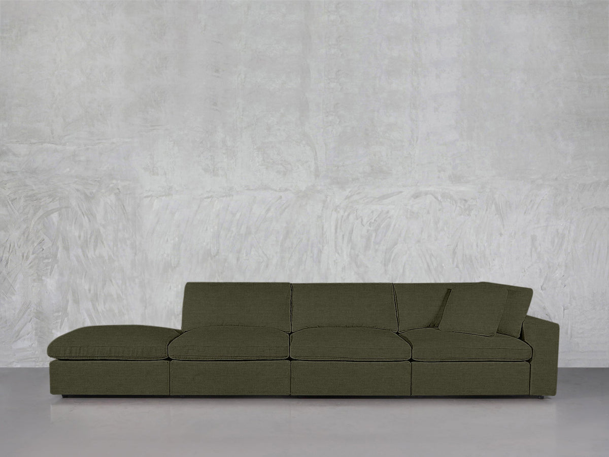 4-Seat Modular Lounger Sofa - 7th Avenue