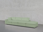 4-Seat Modular Lounger Sofa - 7th Avenue