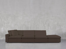 4 - Seat Modular Lounger Sofa - 7th Avenue