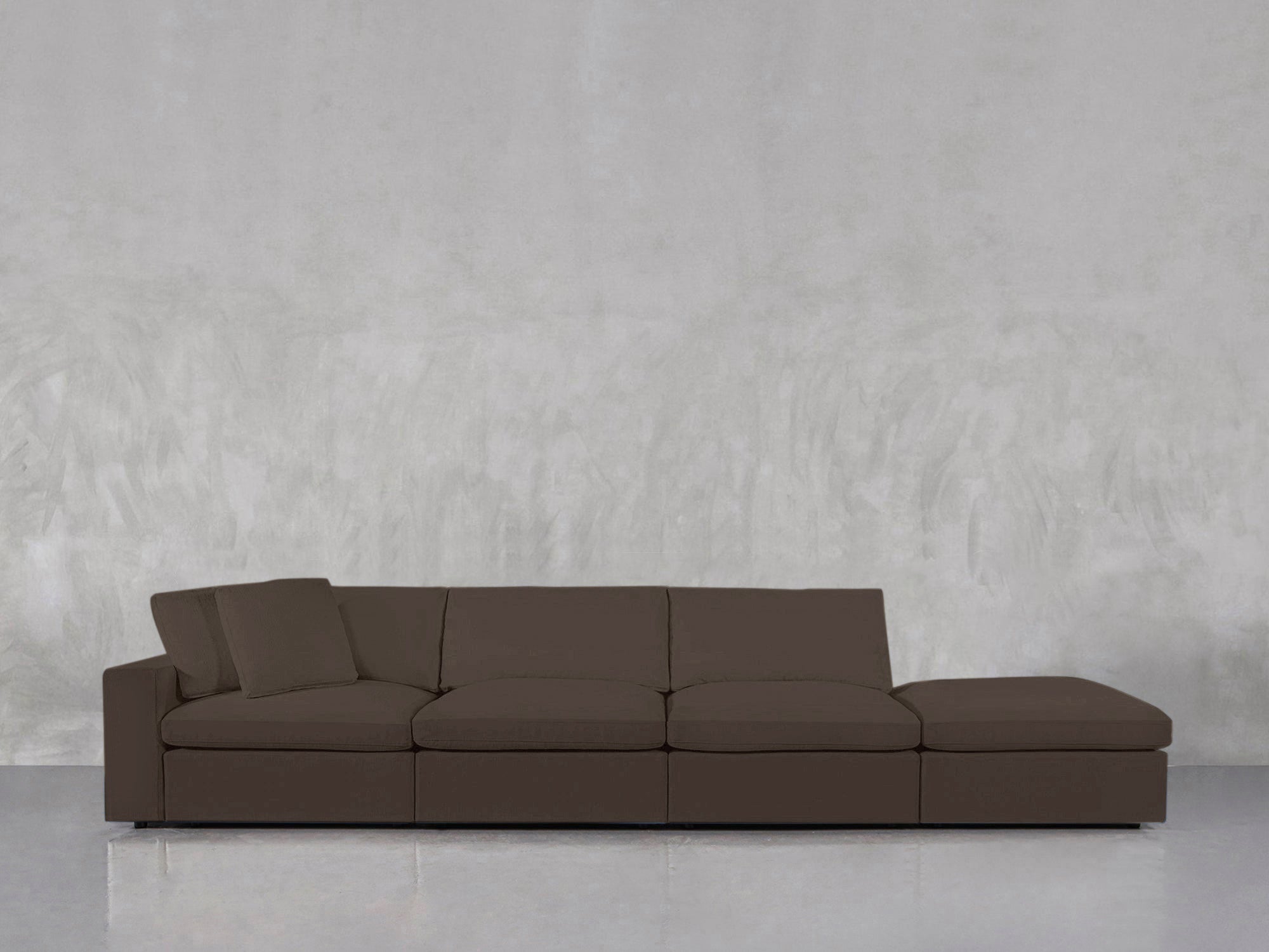 4 - Seat Modular Lounger Sofa - 7th Avenue