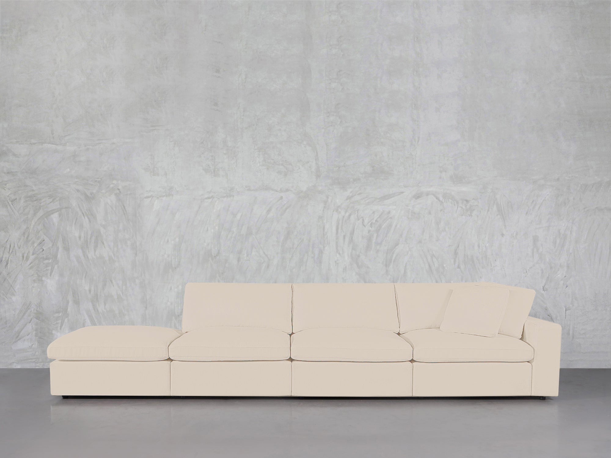 4 - Seat Modular Lounger Sofa - 7th Avenue