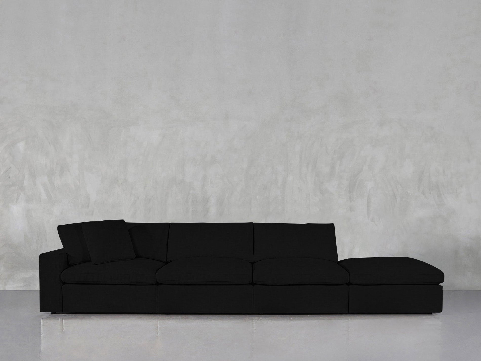 4 - Seat Modular Lounger Sofa - 7th Avenue
