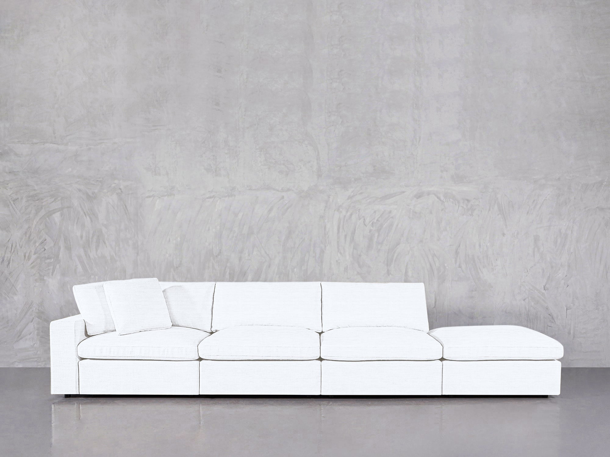 4 - Seat Modular Lounger Sofa - 7th Avenue