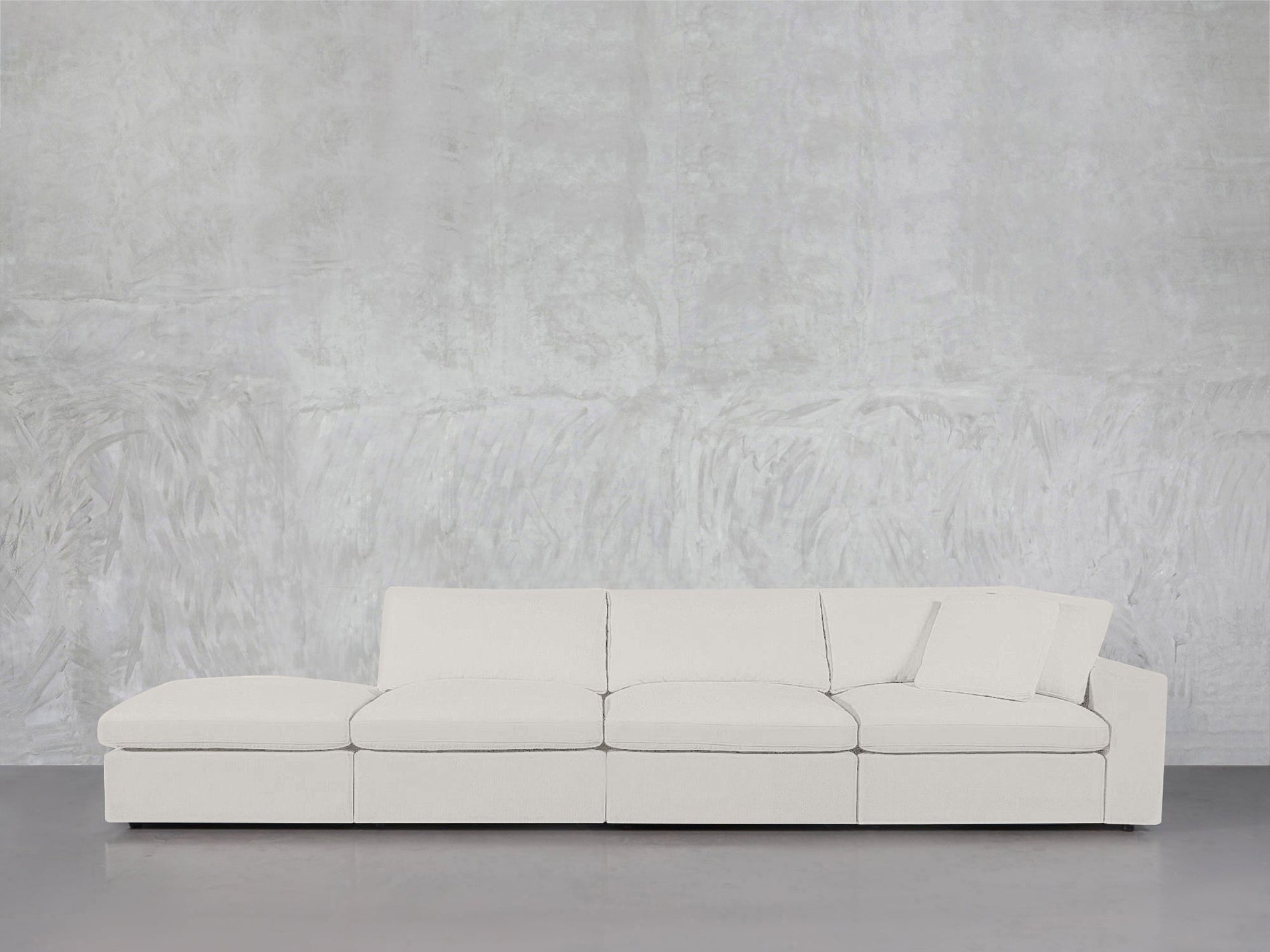 4 - Seat Modular Lounger Sofa - 7th Avenue