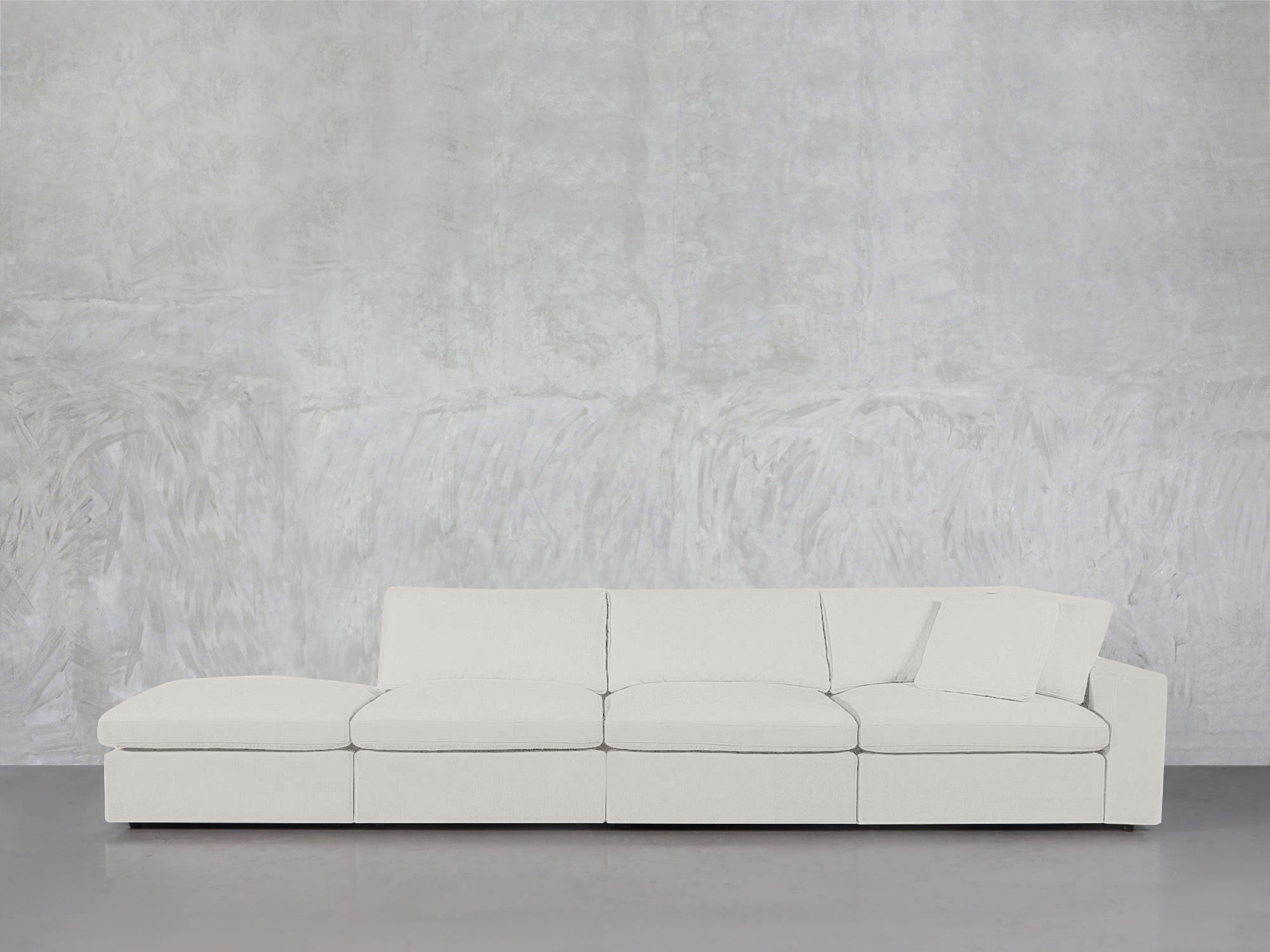 4 - Seat Modular Lounger Sofa - 7th Avenue
