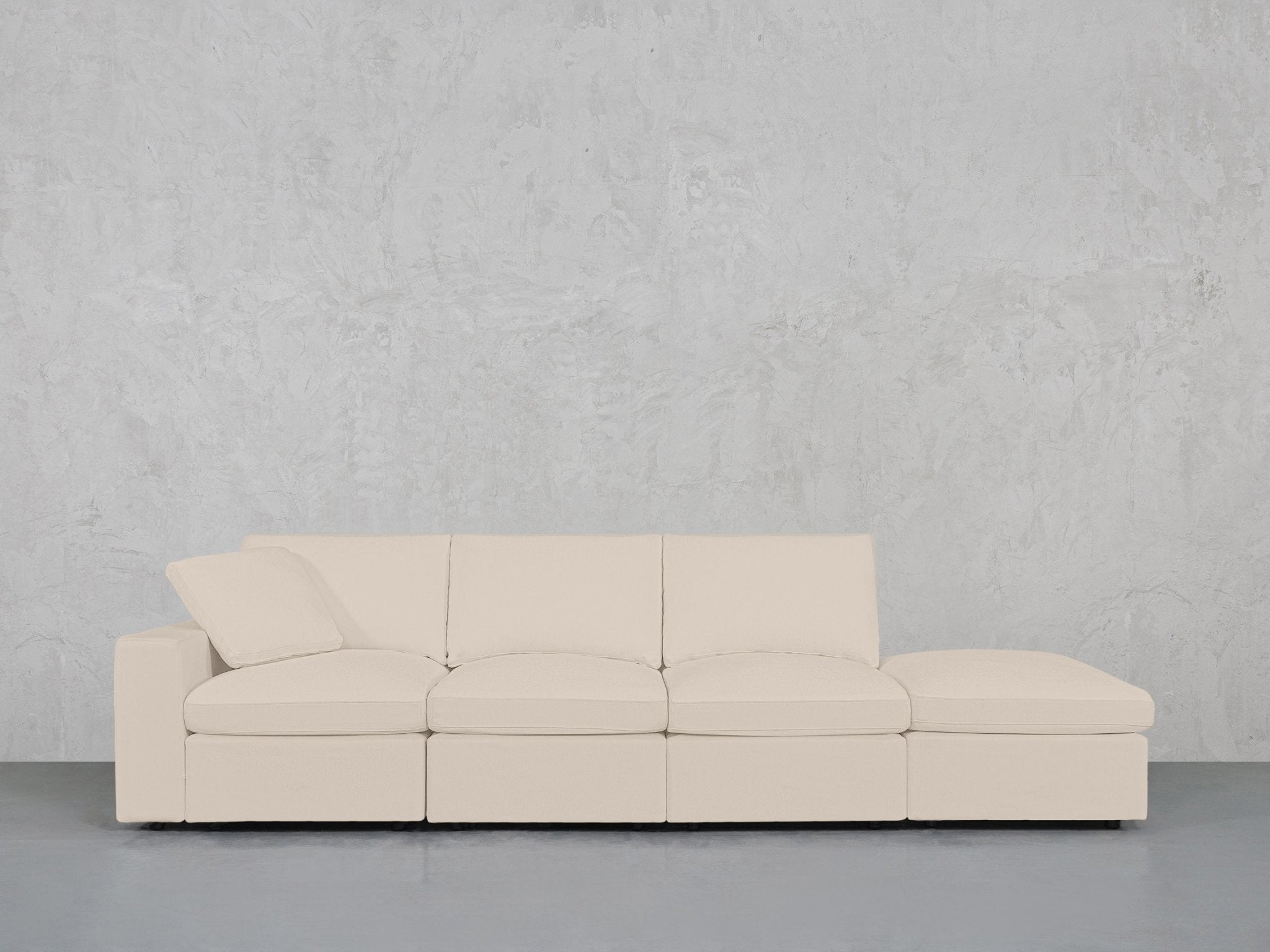4 - Seat Modular Lounger Sofa - 7th Avenue