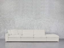 4 - Seat Modular Lounger Sofa - 7th Avenue