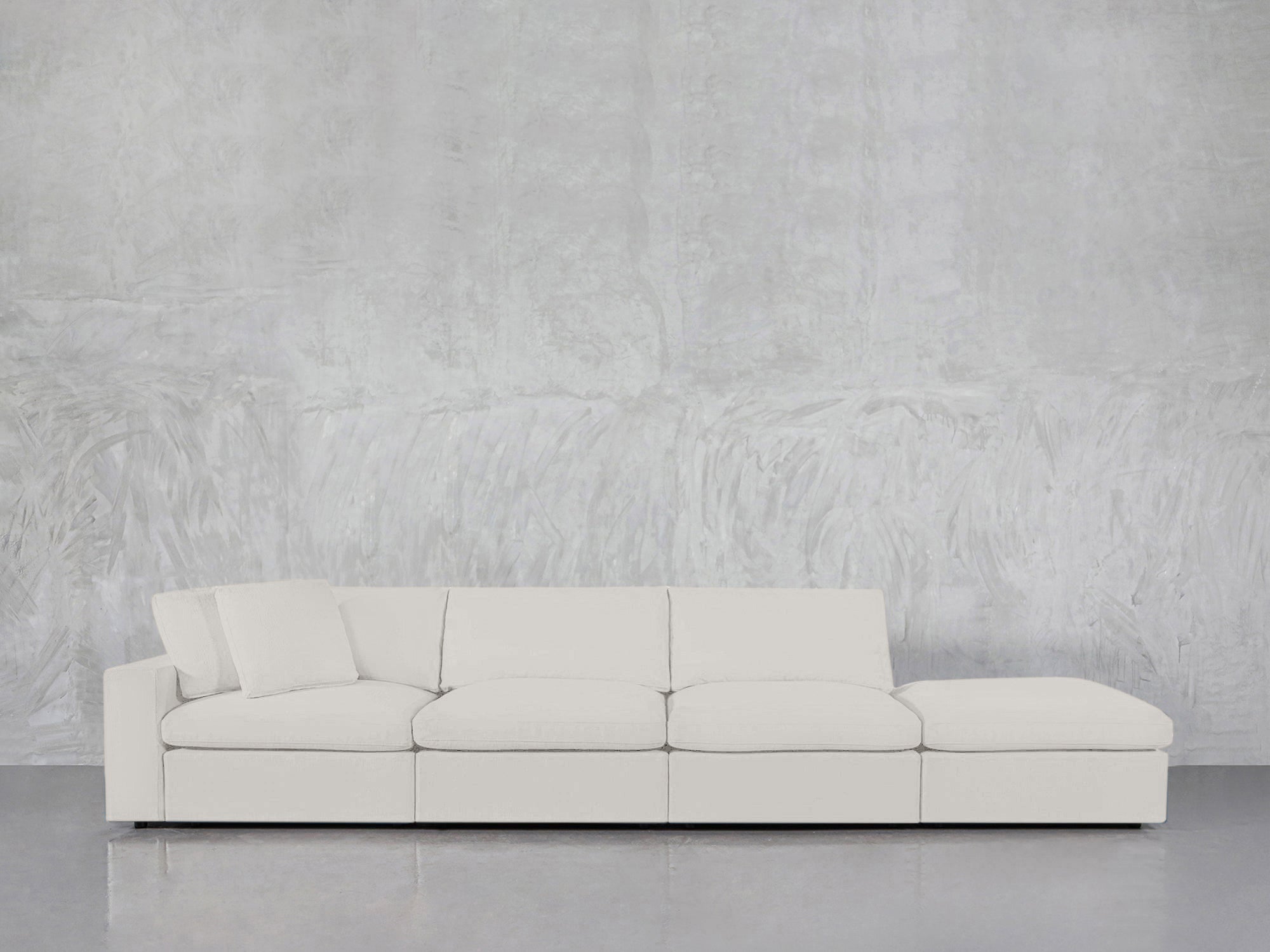 4 - Seat Modular Lounger Sofa - 7th Avenue