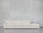 4 - Seat Modular Lounger Sofa - 7th Avenue