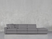 4 - Seat Modular Lounger Sofa - 7th Avenue