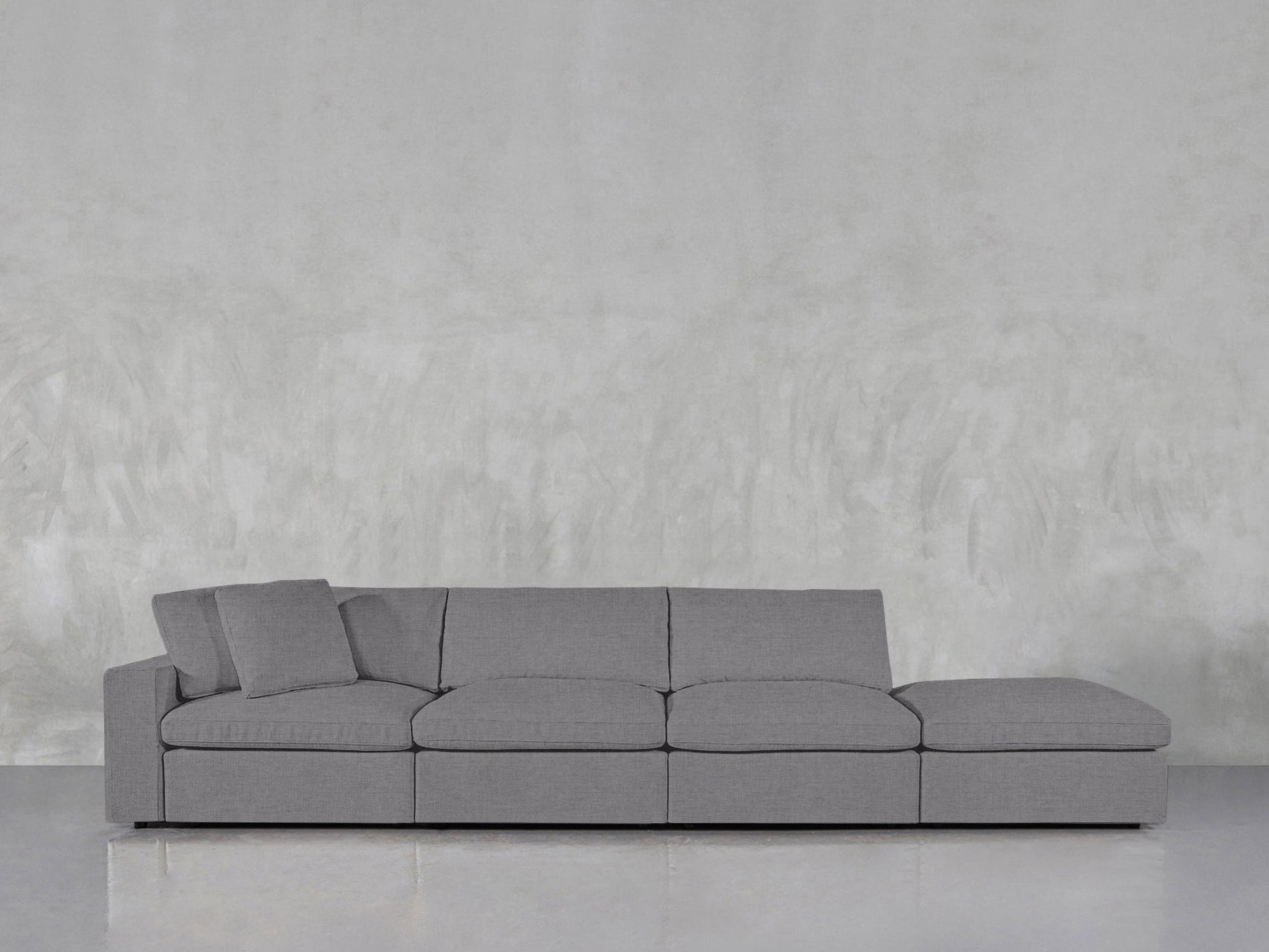 4 - Seat Modular Lounger Sofa - 7th Avenue