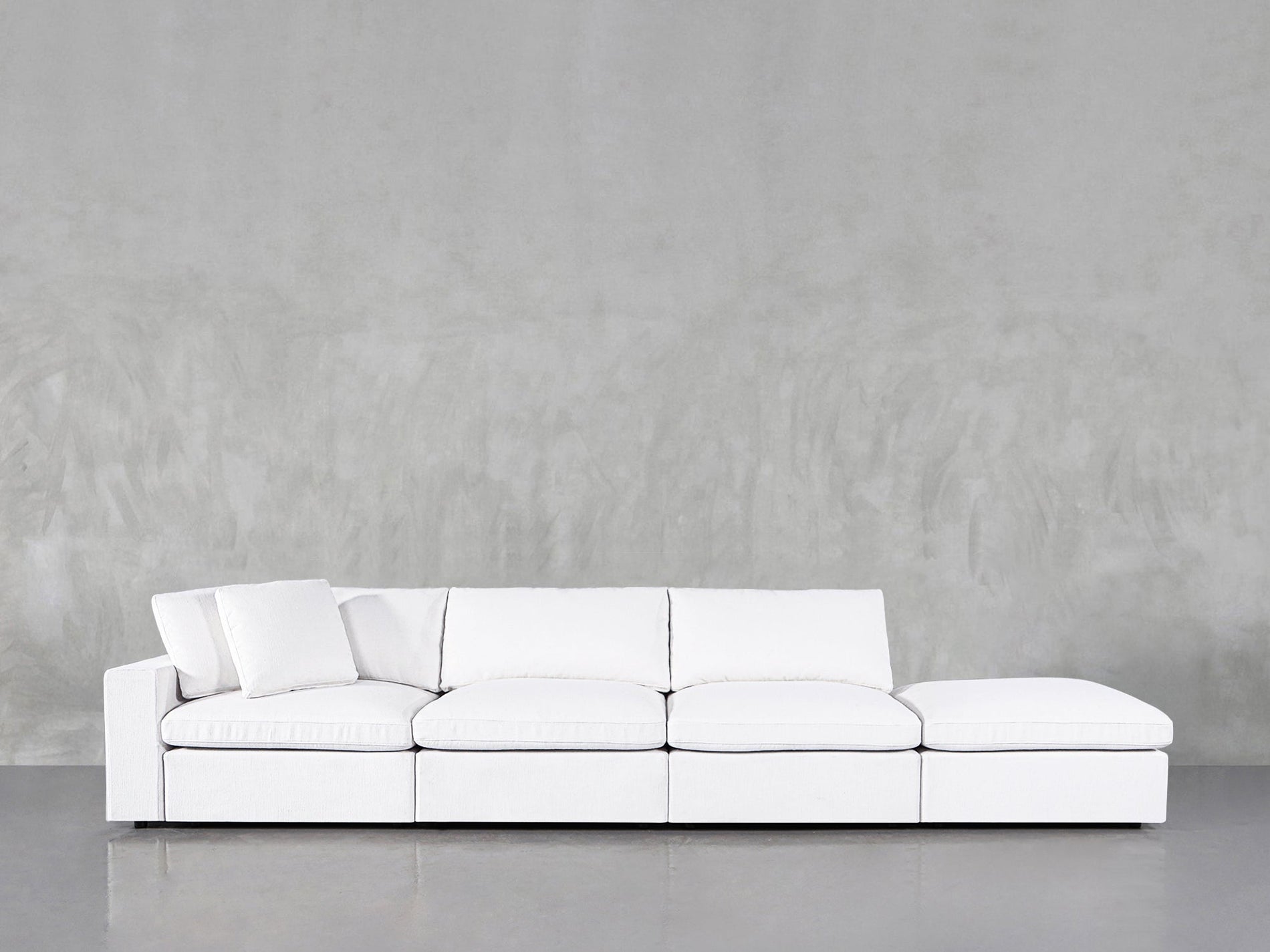 4 - Seat Modular Lounger Sofa - 7th Avenue