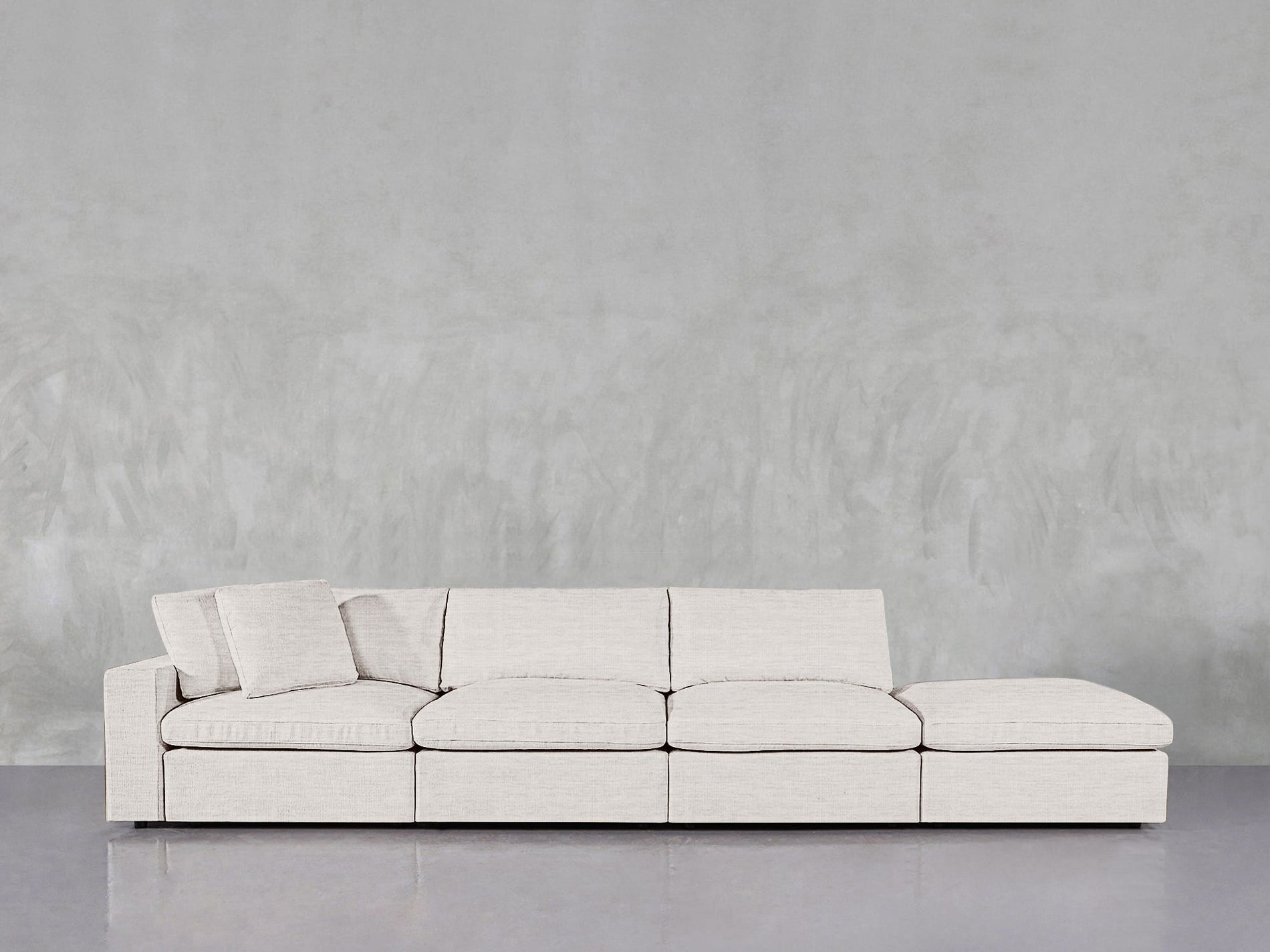 4 - Seat Modular Lounger Sofa - 7th Avenue