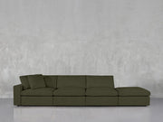 4-Seat Modular Lounger Sofa - 7th Avenue