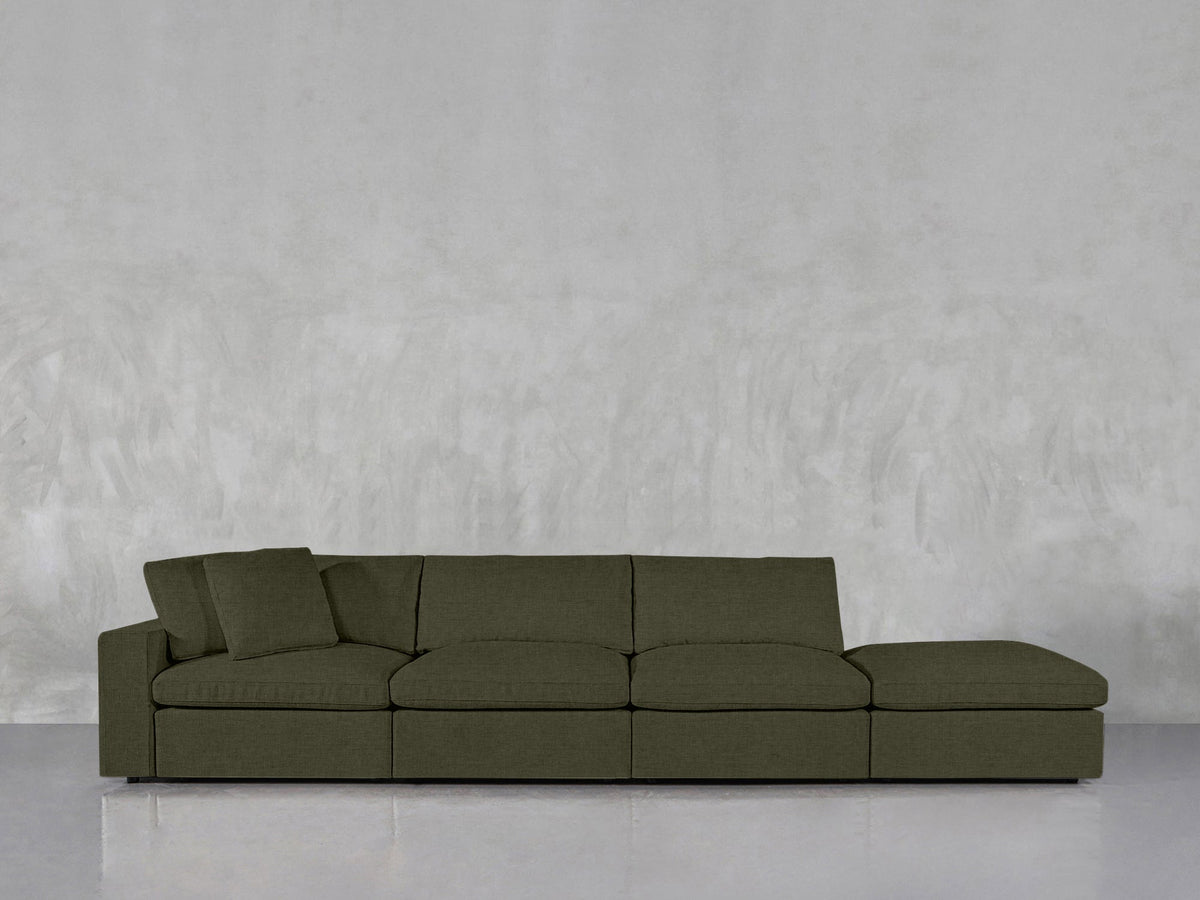 4-Seat Modular Lounger Sofa - 7th Avenue