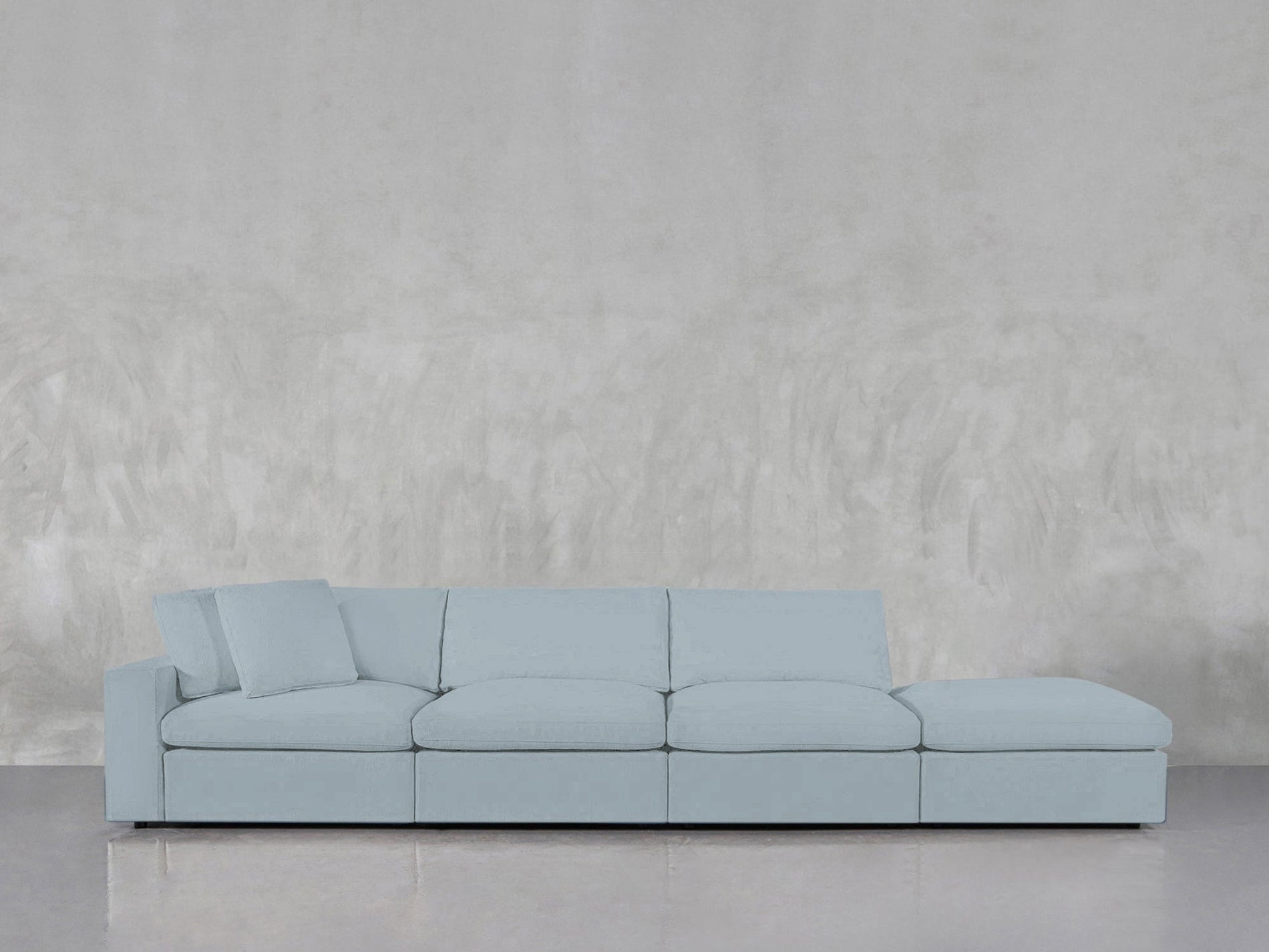 4 - Seat Modular Lounger Sofa - 7th Avenue